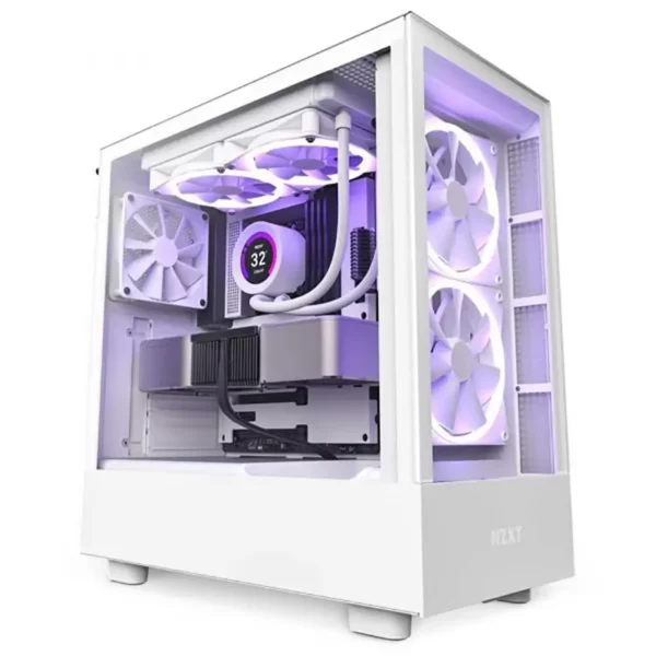 Caixa NZXT H5 Elite Branco Cc-H51Ew-01 Caixa NZXT H5 Elite Branco Cc-H51Ew-01
