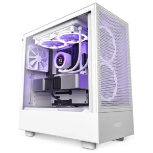 Caixa NZXT H5 Flow Branco Cc-H51Fw-01