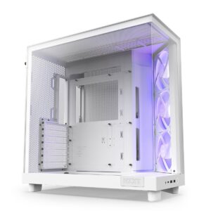 Caixa NZXT H6 Flow Rgb Branco Cc-H61Fw-R1