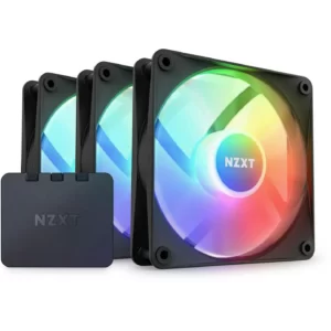 Ventoinha NZXT 3 X F120 Rgb Core Preto Rf-C12Tf-B1