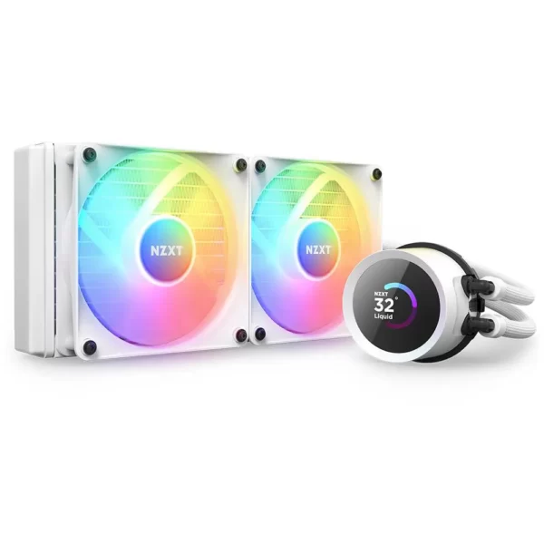 Water Cooler NZXT Kraken 240 Rgb Branco Rl-Kr240-W1