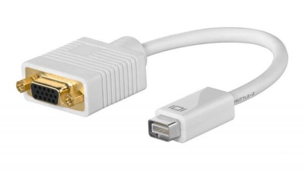 Adaptador HQ Mini Dvi Macho / VGA Fêmea 0,20m