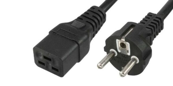 Cabo de Alimentação Schuko OEM Tipo C19 1,8m