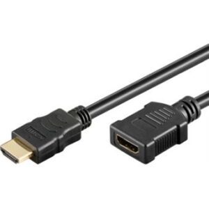 Cabo OEM HDMI Macho > HDMI Fêmea Ethernet Gold 5m