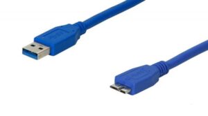 OEM Cabo USB 3.0 Macho/Macho Tipo A/Micro B 1,8m