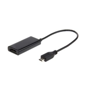 Adaptador MHL USB B Micro Macho / HDMI Fêmea P/ Tablet PCs