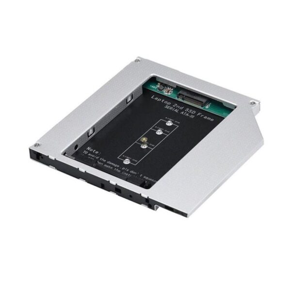 Caddy 9.5mm Slim 5.25" P/ M.2 SSD