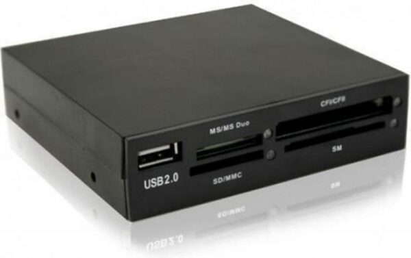 Leitor Cartões Memória COOLBOX Universal 3.5" Preto