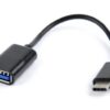 ADAPTADOR OEM OTG USB-C Macho > USB 2.0 Fêmea 20cm