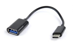 ADAPTADOR OEM OTG USB-C Macho > USB 2.0 Fêmea 20cm