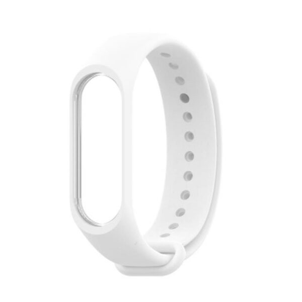 PULSEIRA DE SUBSTITUIÇÃO OEM XIAOMI MI BAND 3/4 BRANCA