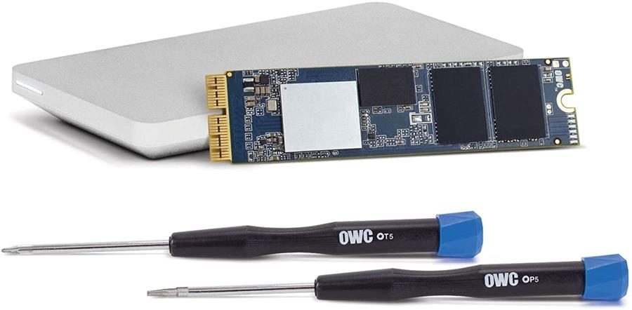 SSD OWC Aura PRO X2 480GB PCIe NVMe Upgrade Kit Macbook Pro/Air - nanoChip