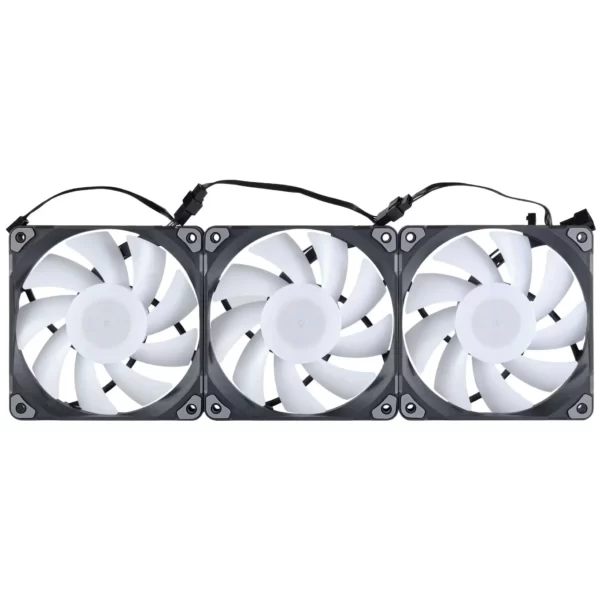 Ventoinha PHANTEKS M25 PWM D-RGB Preta Pack 3 120mm Ventoinha PHANTEKS M25 PWM D-RGB Preta Pack 3 120mm