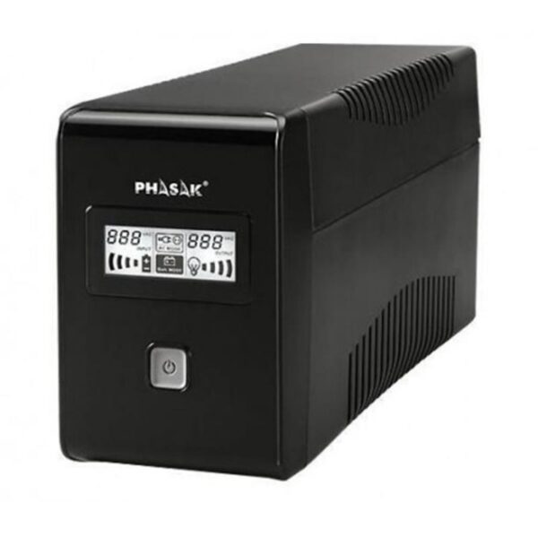 UPS PHASAK 850VA LCD USB+RJ45 - PH 9485