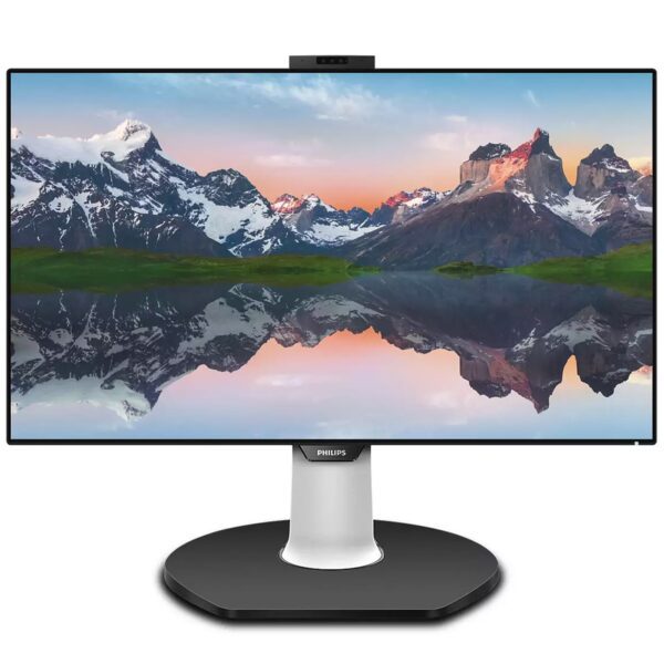 MONITOR PHILIPS P-Line 32" 329P9H IPS 4K 60Hz 5ms c/colunas + Aj.Altura + Webcam + USB-C