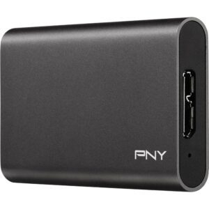 SSD PNY 480GB Portable Elite USB 3.1 Preto
