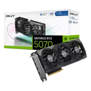 Placa Gráfica PNY GeForce RTX 5070 x3 12GB OC GDDR7