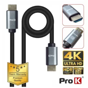 Cabo PROK HDMI 2.0 UHD 4K Macho / Macho 5m