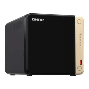 NAS QNAP 4 baías P/ HDD 3.5 - TS-464-8G NAS QNAP 4 baías P/ HDD 3.5 - TS-464-8G