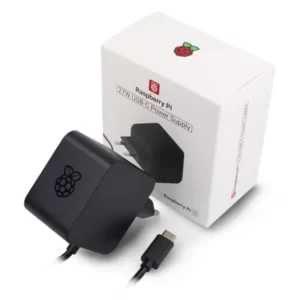 Transformador Oficial RASPBERRY Pi 5 27W USB-C Preto