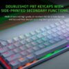 Teclado RAZER Huntsman Mini 60% Red Switch Mercury Edition US Layout