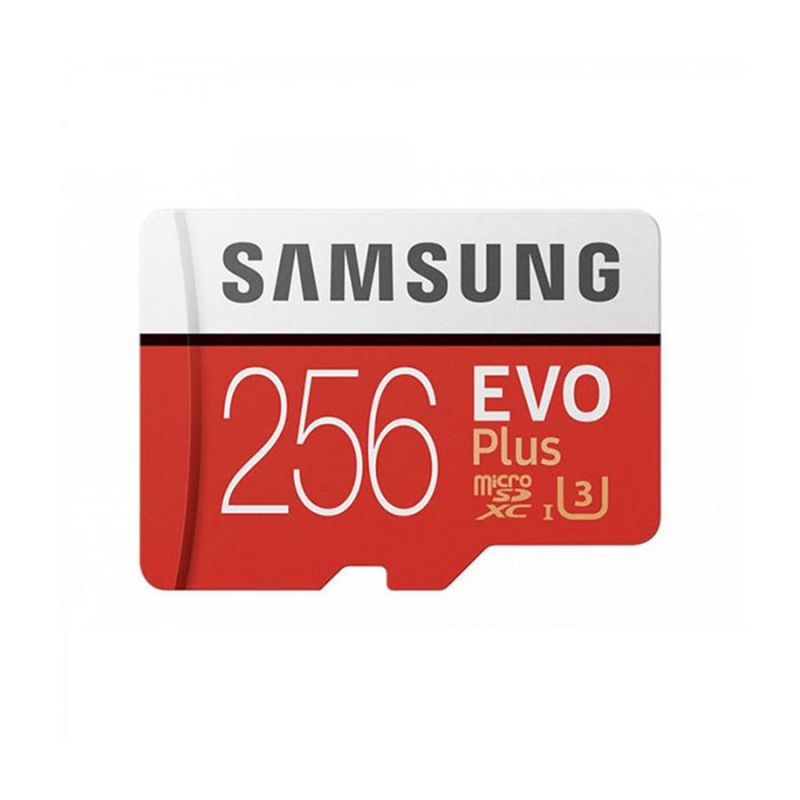 CARTÃO DE MEMÓRIA SAMSUNG Micro SD Card EVO Plus 256GB - nanoChip