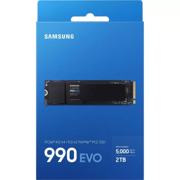 SSD SAMSUNG M.2 990 EVO 2TB NVMe Gen 5 SSD SAMSUNG M.2 990 EVO 2TB NVMe Gen 5