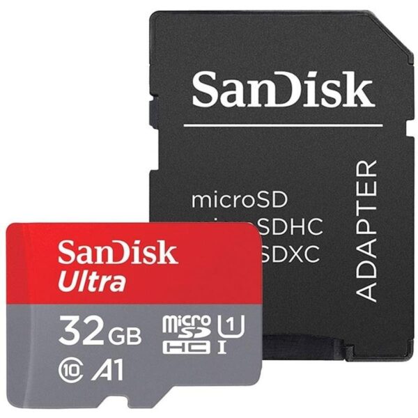 Micro SD SANDISK Ultra 32GB Class10 UHS-I C/ Adaptador