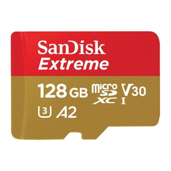 Cartão Memória SANDISK MicroSDXC Extreme 128GB Class10 UHS-I