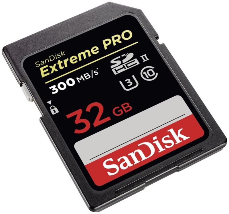 CARTÃO MEMÓRIA SANDISK Extreme PRO 32GB – SDSDXPK-032G-GN4IN - nanoChip
