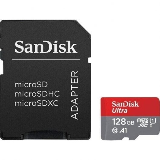 Cartão Memória SANDISK microSDXC UHS-I Ultra 128GB