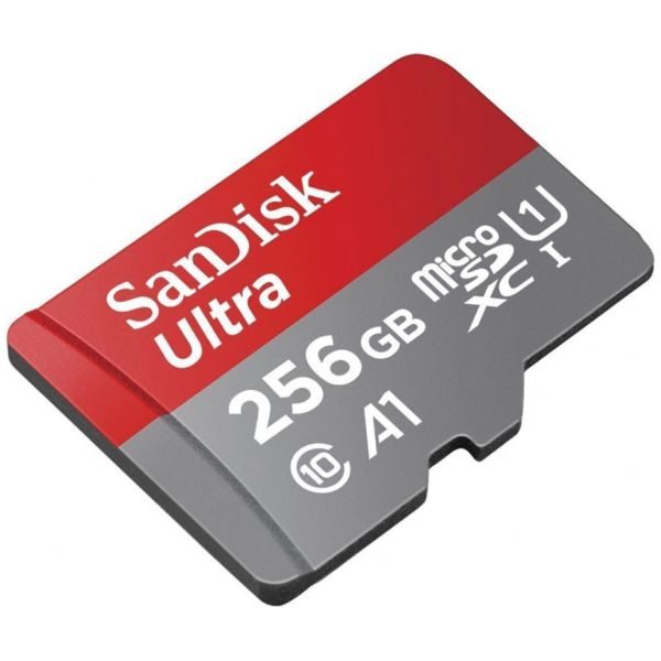 Cartão Memória SANDISK microSDXC UHS-I Ultra 256GB