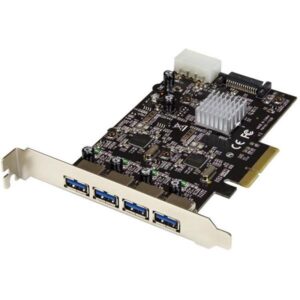 Controladora STARTECH PCI-e 4 Portas RS232 - PEX4S553B