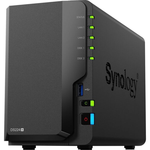 NAS SYNOLOGY DiskStation 2 Baías - DS224+