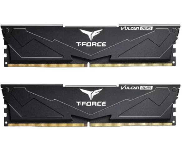 Memória Team Group Kit 32GB (2x16GB) DDR5 5600MHz Vulcan Preto CL36