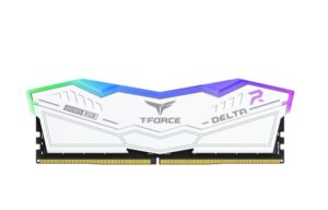 Memória TEAM GROUP KIT 32GB (2 x 16GB) DDR5 5600MHz Delta RGB White
