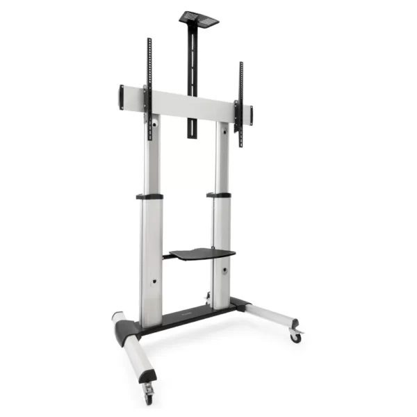 Suporte Móvel TOOQ PARTENON 60" a 100" Máx. 100Kg Prateado