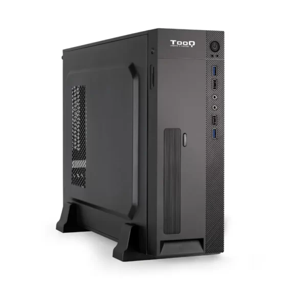 Caixa Slim Micro-ATX TOOQ C/Fonte Alimentação 500W + Leitor
