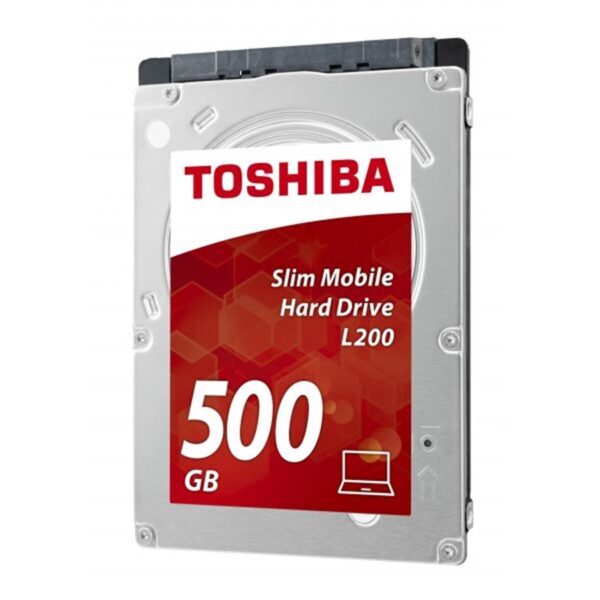 Disco TOSHIBA 500GB SATA 2.5" 8MB L200 - HDWK105UZSVA