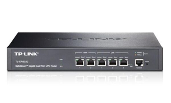 Router TP-LINK SafeStream Dual-Wan VPN Gigabit - TL-ER6020