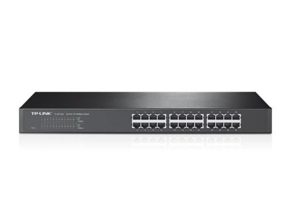 Switch TP-LINK 24 Portas 10/100Mbit Rack - TL-SF1024