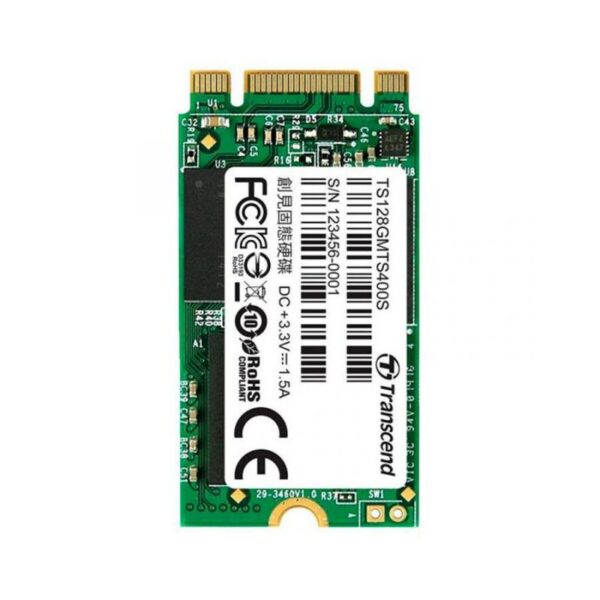 SSD TRANSCEND 128GB M.2 Type 2242 SATA - TS128GMTS400S