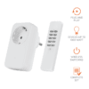 Smart Home TRUST AC-1000R Tomada Inteligente Wireless C/ Comando