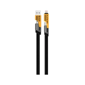 Cabo UNI 4 em 1 Double Tipo C/LIGHTNING P/ Micro/USB-A 65W 1m