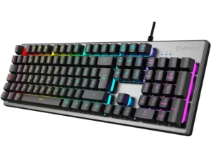 Teclado UNYKA Gaming K244 RGB PT Layout ESPANHOL