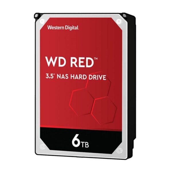 Disco WESTERN DIGITAL 6TB SATA III 256MB NAS Red - WD60EFAX