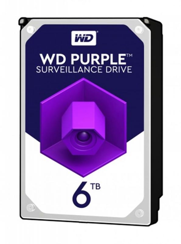 DISCO WESTERN DIGITAL 6TB SATA III 64MB Purple - WD60PURZ