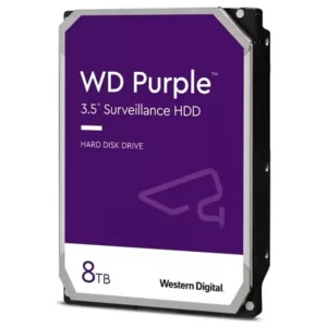 DISCO WESTERN DIGITAL 8TB SATA III 256MB Purple - WD85PURZ