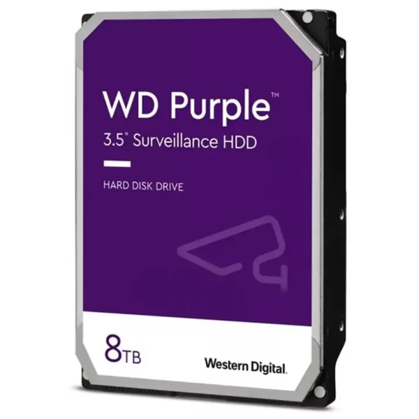 DISCO WESTERN DIGITAL 8TB SATA III 256MB Purple - WD85PURZ