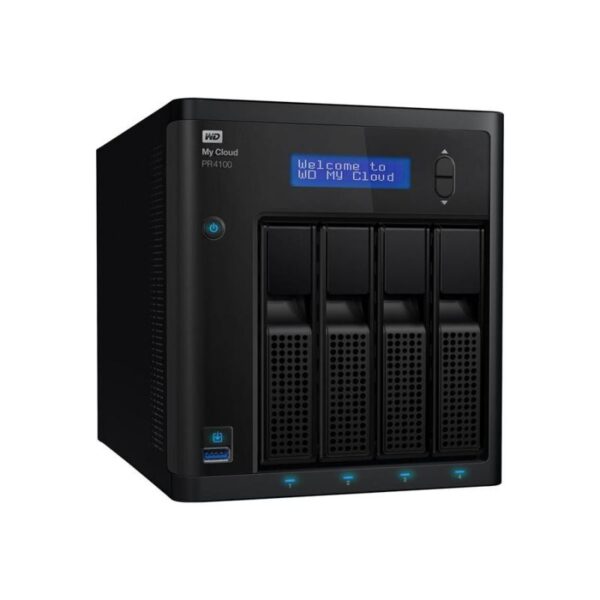 NAS WESTERN DIGITAL My Cloud PR4100 8TB NAS - WDBNFA0080KBK